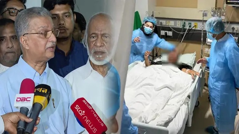 হাসপাতালে মির্জা আব্বাস: পরীক্ষা-নিরীক্ষার ফলাফল দ...