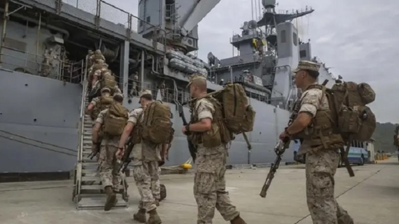 ইরান উপকূলের কাছাকাছি ১০ হাজার মার্কিন সেনা মোতায়েন