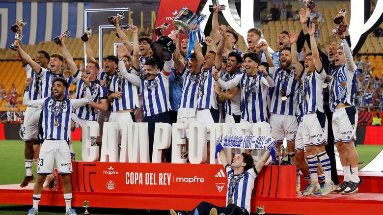 কোপা দেল রের শিরোপা সোসিয়েদাদের