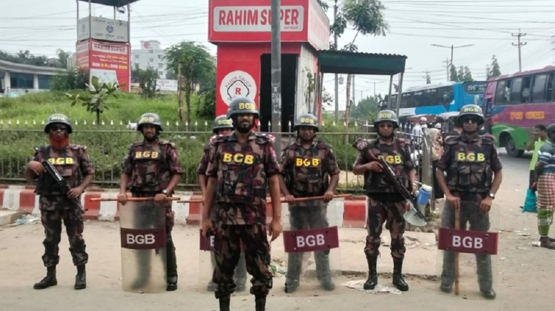 ঢাকাসহ আশপাশের জেলায় বিজিবি মোতায়েন