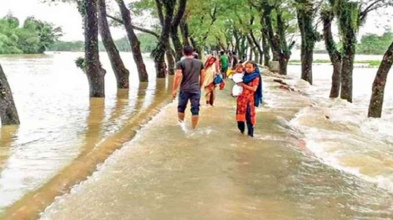 ৭২ ঘণ্টায় দেশের ৫ জেলায় বন্যার আশঙ্কা