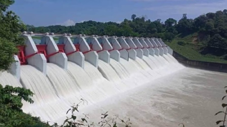 খুলে দেওয়া হলো কাপ্তাই বাঁধের ১৬ জলকপাট